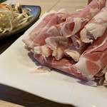 焼肉ジンギスカン 越谷屋 - ラムしゃぶ