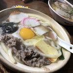 聖天坂　春日 - 鍋焼きうどん