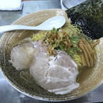 覆麺 智 - 牡蠣出汁塩ラーメン 1100円