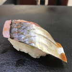 兄弟寿し - 新潟 鯵(握り)