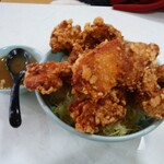 六代目 蝦夷 - から揚げ丼980円