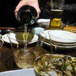 酒亭赤坂かねさく - 牡蠣に合う白ワイン