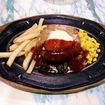 レストランオオタニ - ハンバーグステーキ（玉子）1120円。