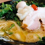 町田商店 - 普通普通多め(麺味油)  にんにくドバー