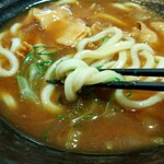 杵屋 AEON Town伊勢Lala Park店 - カレーうどんの麺