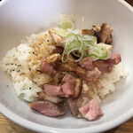 麺屋 一八 - 2020年2月時点 ラード飯¥240(ランチ時)