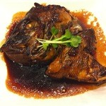 天神屋 - 鯛のあら炊き　\600(時価)