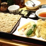 丸屋 - 牡蠣の天ぷらせいろ