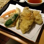 丸屋 - 牡蠣の天ぷらせいろ
