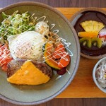 グリーンムーン - 【2020.02】ロコモコランチ(1,170円+税)