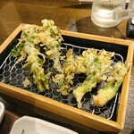 Tempura Anago Kabayaki Sukeroku Sakaba - 山菜