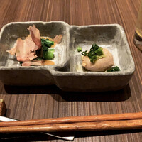 鉄板焼さくら - 先付け2種