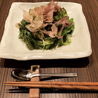 鉄板焼さくら - 出し汁サラダ