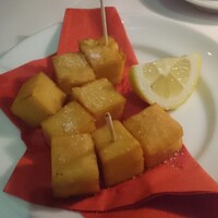 トラットリア グランボッカ - ひよこ豆のフリット