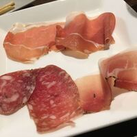 オステリア・オリエーラ - 生ハム　サラミ　盛り合わせ
