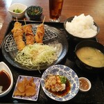 Satsuma Bokke Mon - お昼の日替わり定食ご飯大盛り