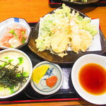 たまごぞうすいの店　春帆 - 天ぷら定食　１０００円（税込）【２０２０年２月】