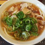 驛麺家 - 牛すじうどん (税込)540円 ※更に拡大(2020.2/中旬)