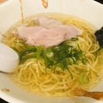 天風 - 和風ラーメン（平打ち麺）