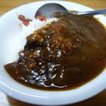 鶏花 - 牛すじカレーミニのアップ