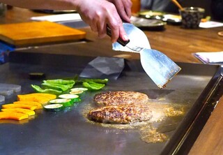 SAI.teppan - ランチ限定　　黒毛和牛ハンバーグ