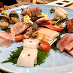 かゆう美酒美食 - 『刺し盛り(鯨入り)』様