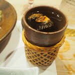 帆掛鮨 - ひれ酒