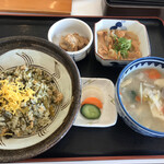 くまもと中央カントリークラブ - 高菜飯とダゴ汁定食