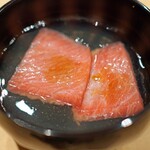 三谷 - 鮪の葛餡じめ