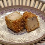 三谷 - あん肝の唐揚げ