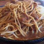 ロータ - カレースパゲッティ（中盛）500円