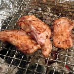 屋上バーベキューにっぽり駅前公園 - まぐろホホ肉　580円