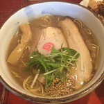 麺房 昭和呈 - 2020年2月時点 飛魚正麺(塩/醤油)¥990