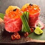 Sendai beef sea urchin roll (1 piece)