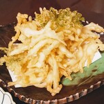 話食庵 - 白魚天ぷら