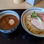 つけ麺 いな月 - 鶏魚介のつけ麺　¥800