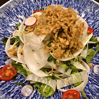 かつらむき大根サラダ