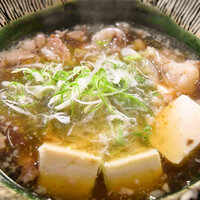 和牛すじ肉 九条ねぎのせ