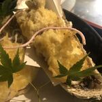 Oyster Tempura in the shell