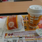 マクドナルド - エッグチーズバーガー&プレミアムローストコーヒーS