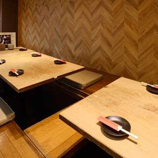 完全個室完備◎落ち着いた雰囲気で、ゆっくりとお過ごし下さい