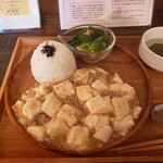 いもっこかふぇ - 辛くない麻婆豆腐