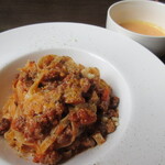 三日月 - イノシシのボロネーゼ