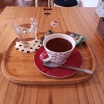 甘味処 あんころりん - ドリンク写真:水素水黒糖ココア