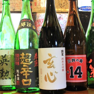 Great value for money ◎Large selection of local sake and fruit wine from all over the country!