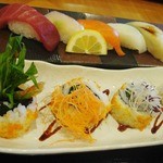 生簀割烹 漁火 - 握り寿司とロール寿司