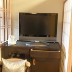 強羅天翠 - テレビの位置がすごいんです