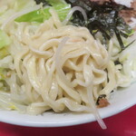 ラーメン二郎 - 麺