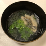 鰻はし本 - 鯉と菜の花のお椀