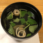 鰻はし本 - 肝吸い